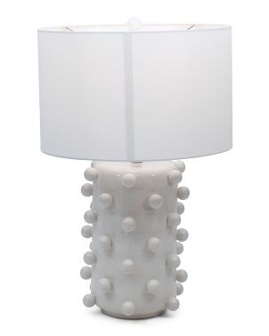 27in Dot Ceramic Table Lamp | Marshalls