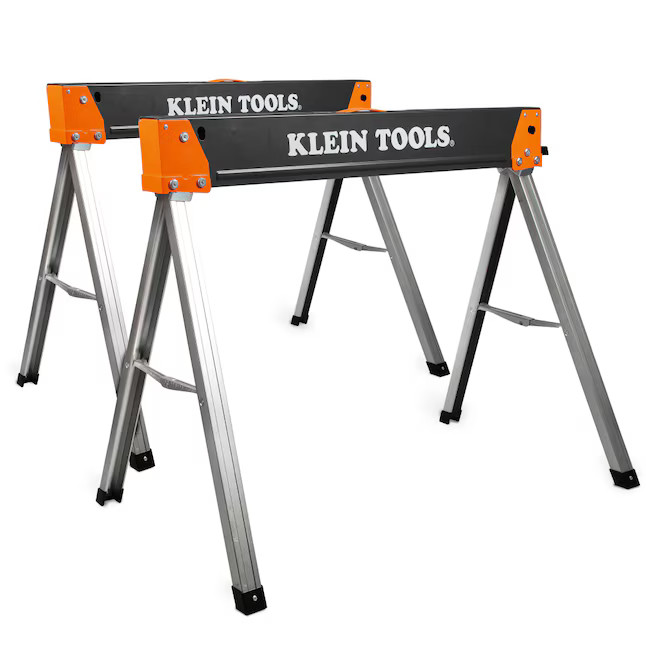Klein Tools Fixed-Leg Saw Horse, 2-Pack | Lowe's