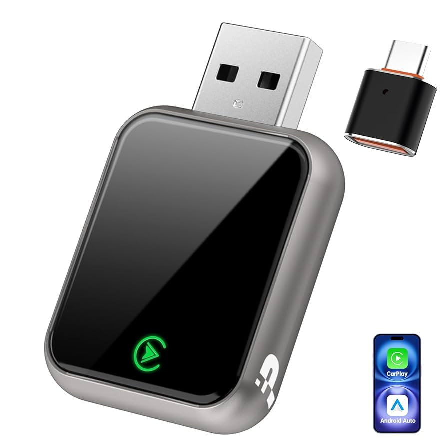 Wireless CarPlay Adapter 2025, Convert Wired to Wireless CarPlay Adaptor for Apple, Compatible wi... | Amazon (US)