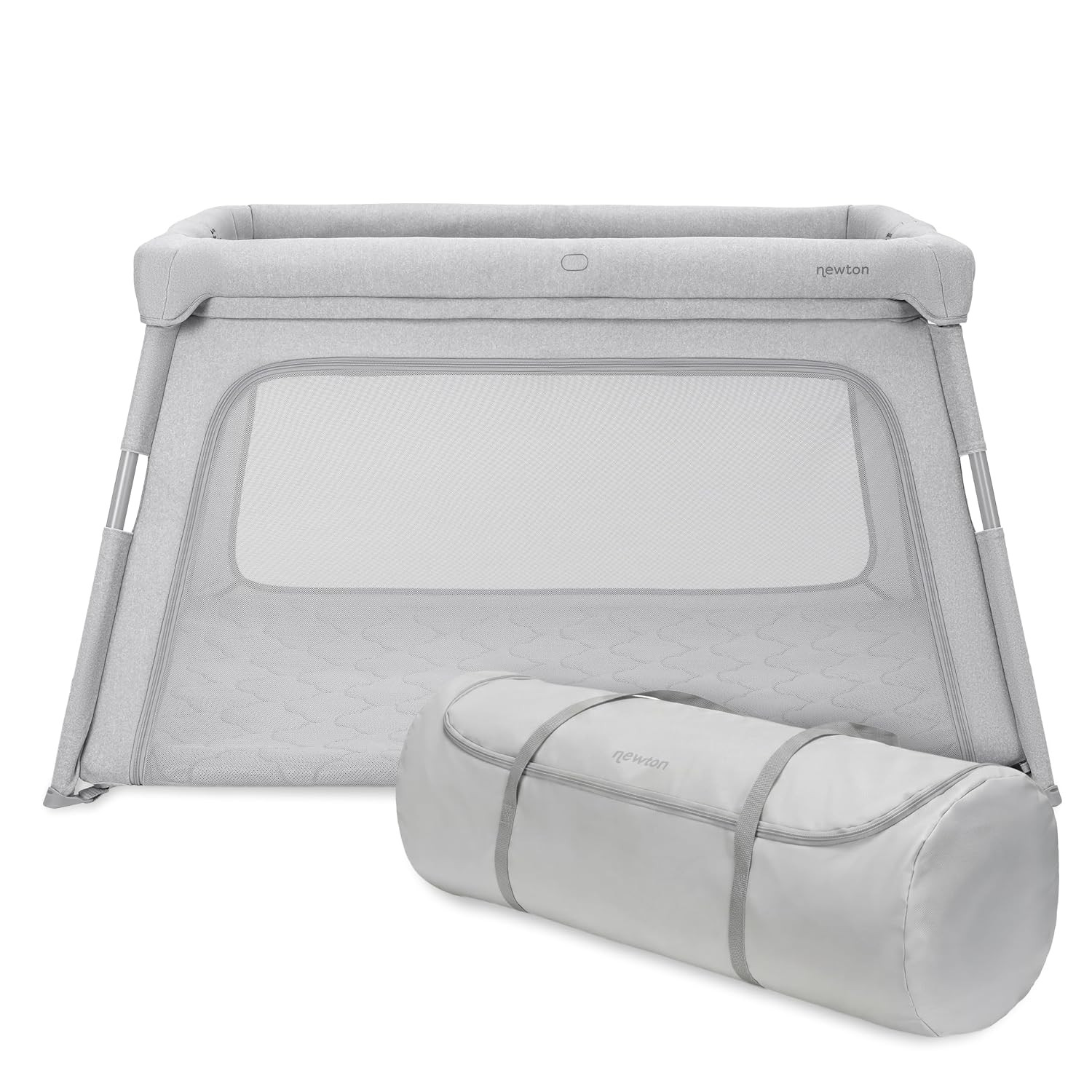 Newton Baby Deluxe Travel Crib & Play Yard, Breathable - Grey | Amazon (US)