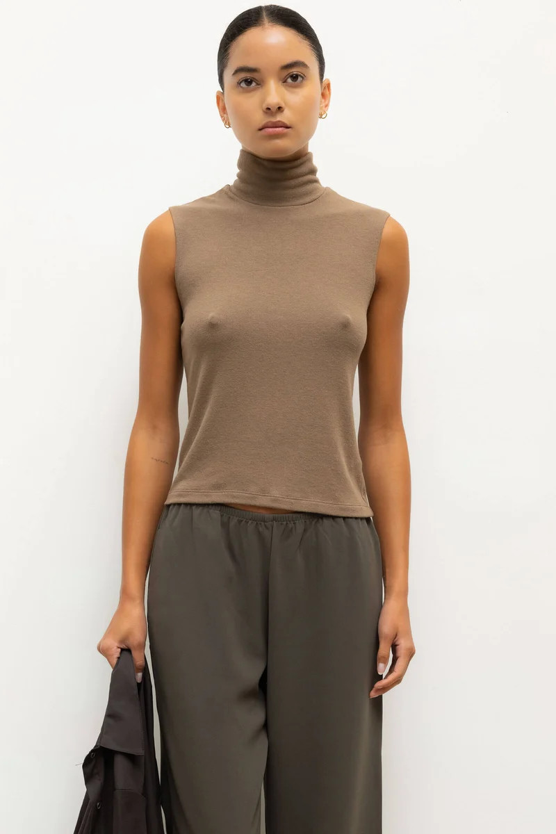 Lauren Sleeveless Turtleneck | LESET