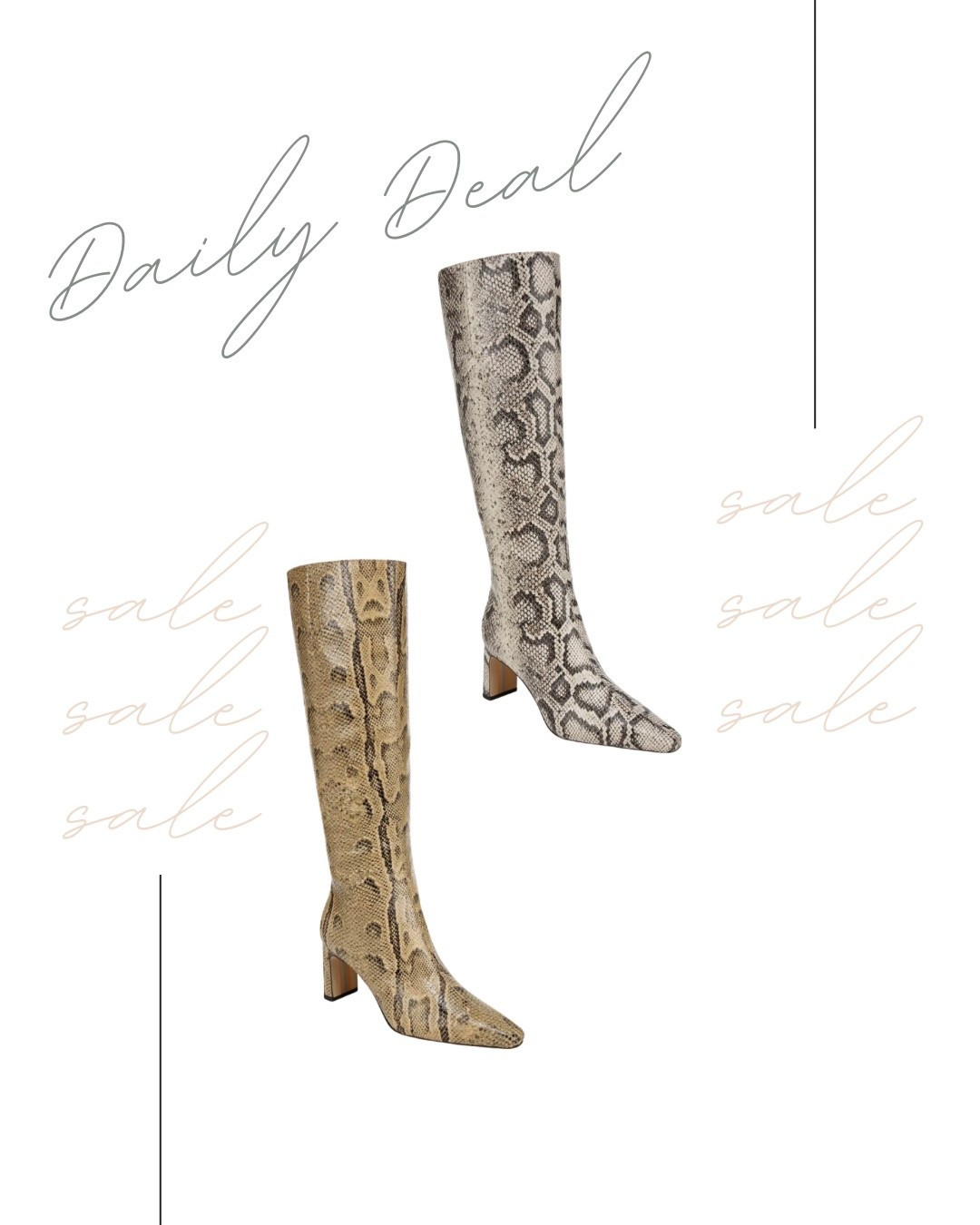 These animal print tall boots are on super sale!!!

Great gift idea under $150!



#LTKSaleAlert #LTKGiftGuide #LTKHoliday