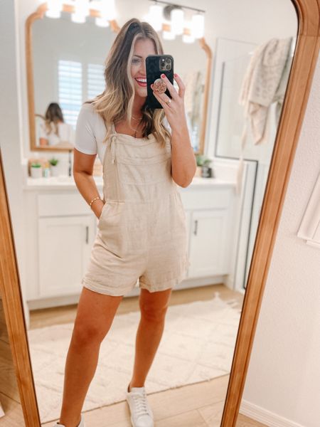 How cute is this old navy romper? Wearing a size small - I love how it runs really loose! Will be great for spring break / the beach / travel / summer days! 

Romper
Spring finds
Spring transition 
Swim coverup
Beach coverup
Resort
Spring break trip
What to wear
Spring trends 

#LTKstyletip #LTKtravel #LTKunder50