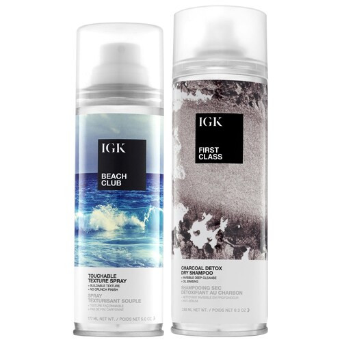 First Class Dry Shampoo & Beach Club Hair Set - IGK | Sephora | Sephora (US)