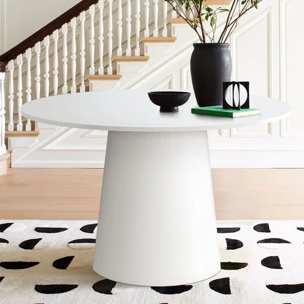 46" Fixed Pedestal Dining Table | Wayfair North America