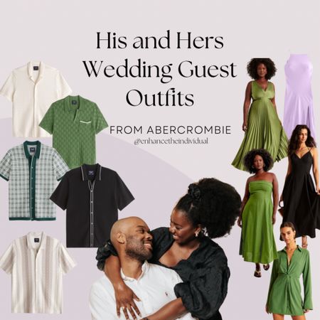 Making a stunning impression as wedding guests with Abercrombie & Fitch matching outfits for him and her - exuding elegance, refinement and absolute perfection for the special occasion  #LTKweddingguest #weddingguest

#LTKwedding #LTKunder100 #LTKstyletip