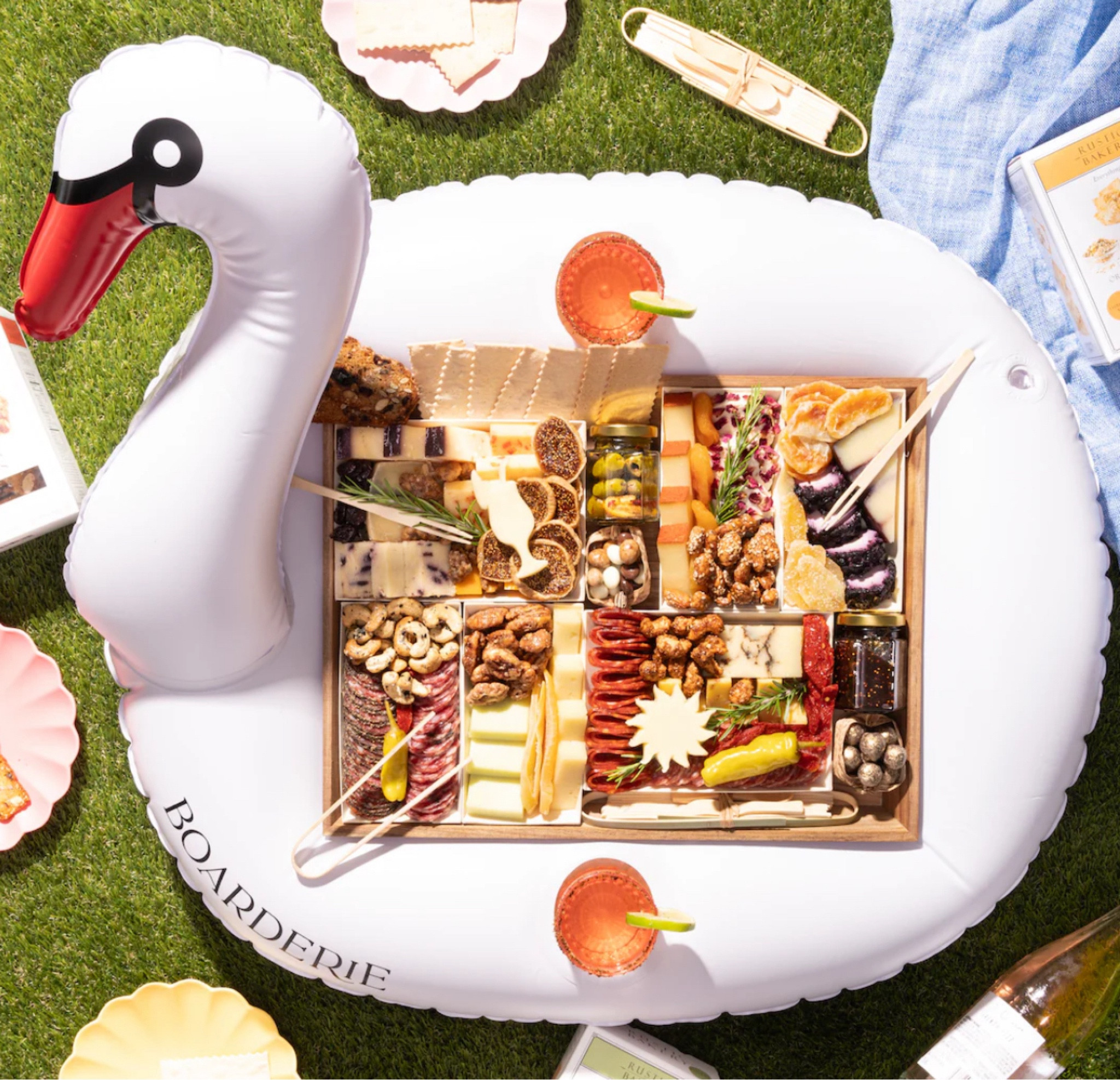 Just take all of my money🤣🤣🤣 I love making charcuterie boards! 🥖🧀This one is perfect for pool parties!!!! I’m ordering so I have the swan float and board to make my own boards after sharing this one! How fun would this be for bachelorette parties and wedding get togethers!!!! #charcuterie #charcuterieboards #poolparties

#LTKParties #LTKWedding #LTKFamily