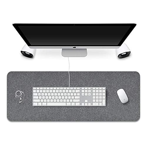 FireBee Extended Gaming Mouse Pad Non-Slip Desk Pad Protector Office Writing Mat Felt Base 0.12 Inch | Amazon (US)