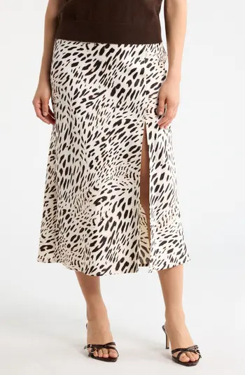 Sanctuary Front Slit Satin Skirt | Nordstromrack | Nordstrom Rack