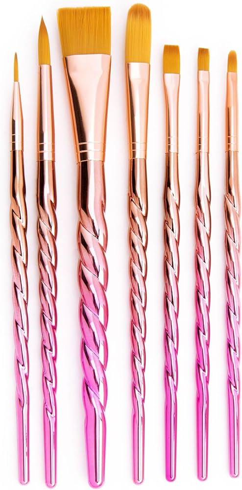 Royal & Langnickel Mythos, 7pc Unicorn Variety Craft Brush Set for All Painting Mediums, Includes... | Amazon (US)
