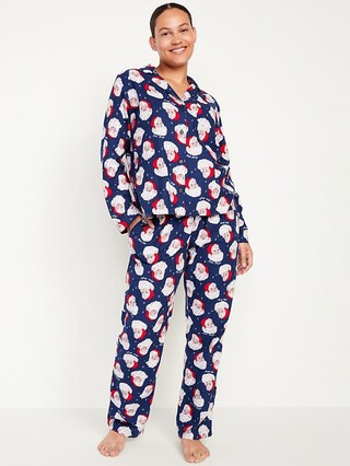 Matching Flannel Pajama Set for Women | Old Navy (US)
