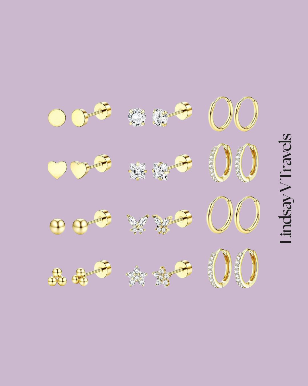Sleep in style 😴 These flat-back gold earrings are made for comfort—hypoallergenic and safe for sensitive ears. 

 #LTKSeasonal #LTKFindsUnder50 #LTKStyleTip