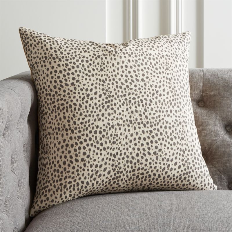 20" Nahla Cheetah Pillow | CB2 | CB2