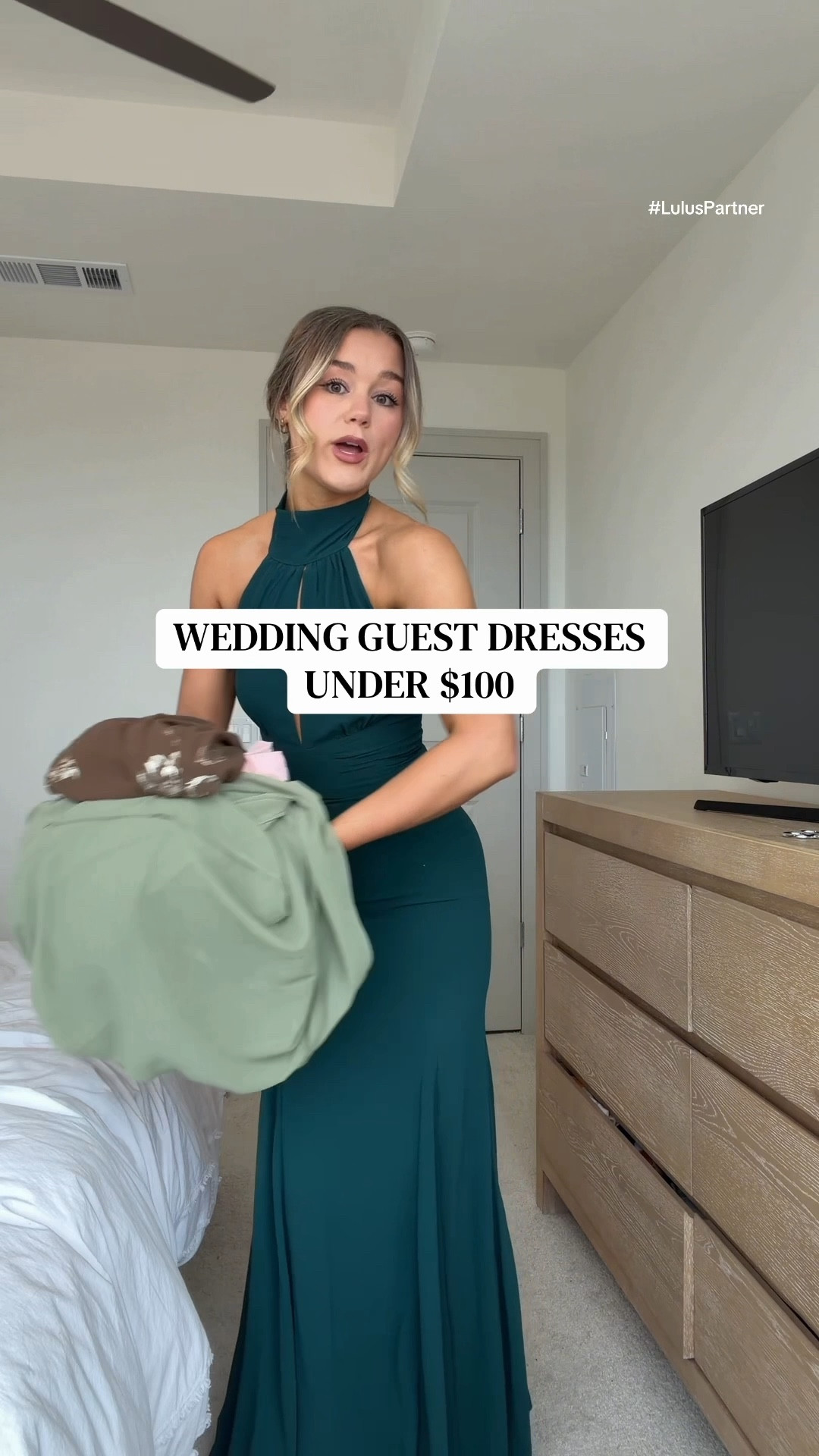 try on of wedding guest dresses under $100 🫶🏼 discount code WHITNEYG20 for 20% off – for reference I’m 5’7 and wore XS in all 

#LTKWedding #LTKFindsUnder100