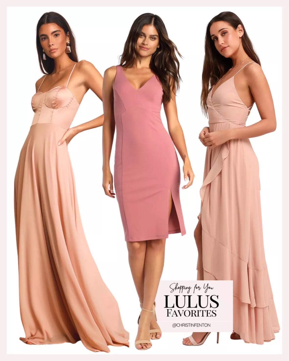 Baby Pink Strappy Midi Dress, Dresses
