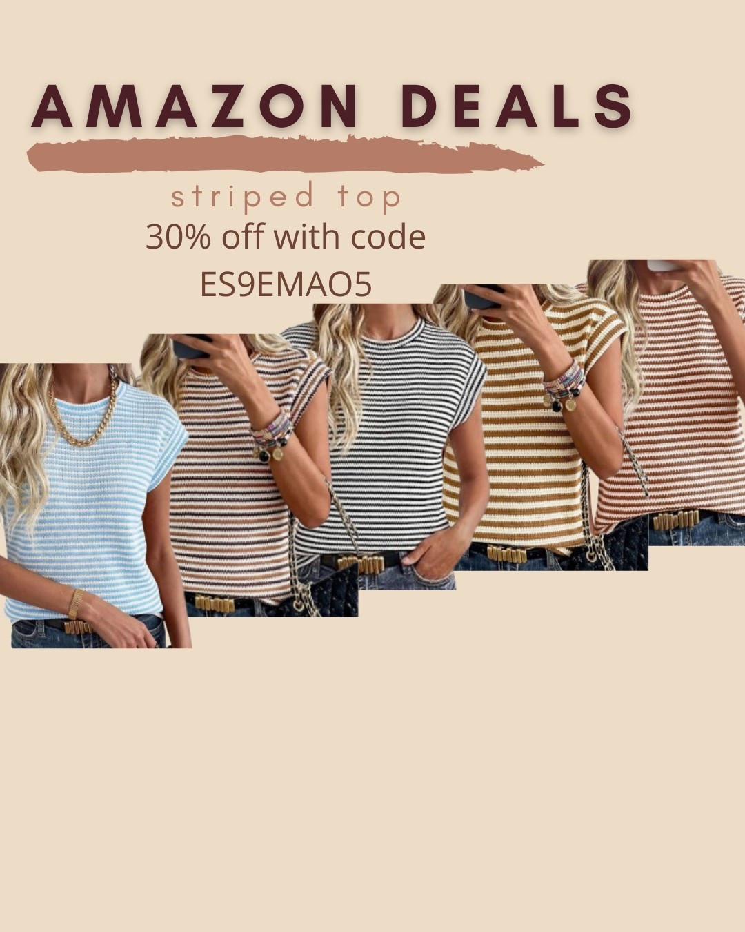 $17 ends 5/3

Amazon fashion
Amazon deals
Striped top


#LTKSaleAlert