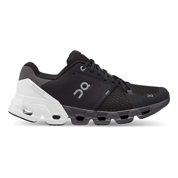 Men's On Cloudflyer 4 Running Shoes 12 Black/White | Scheels