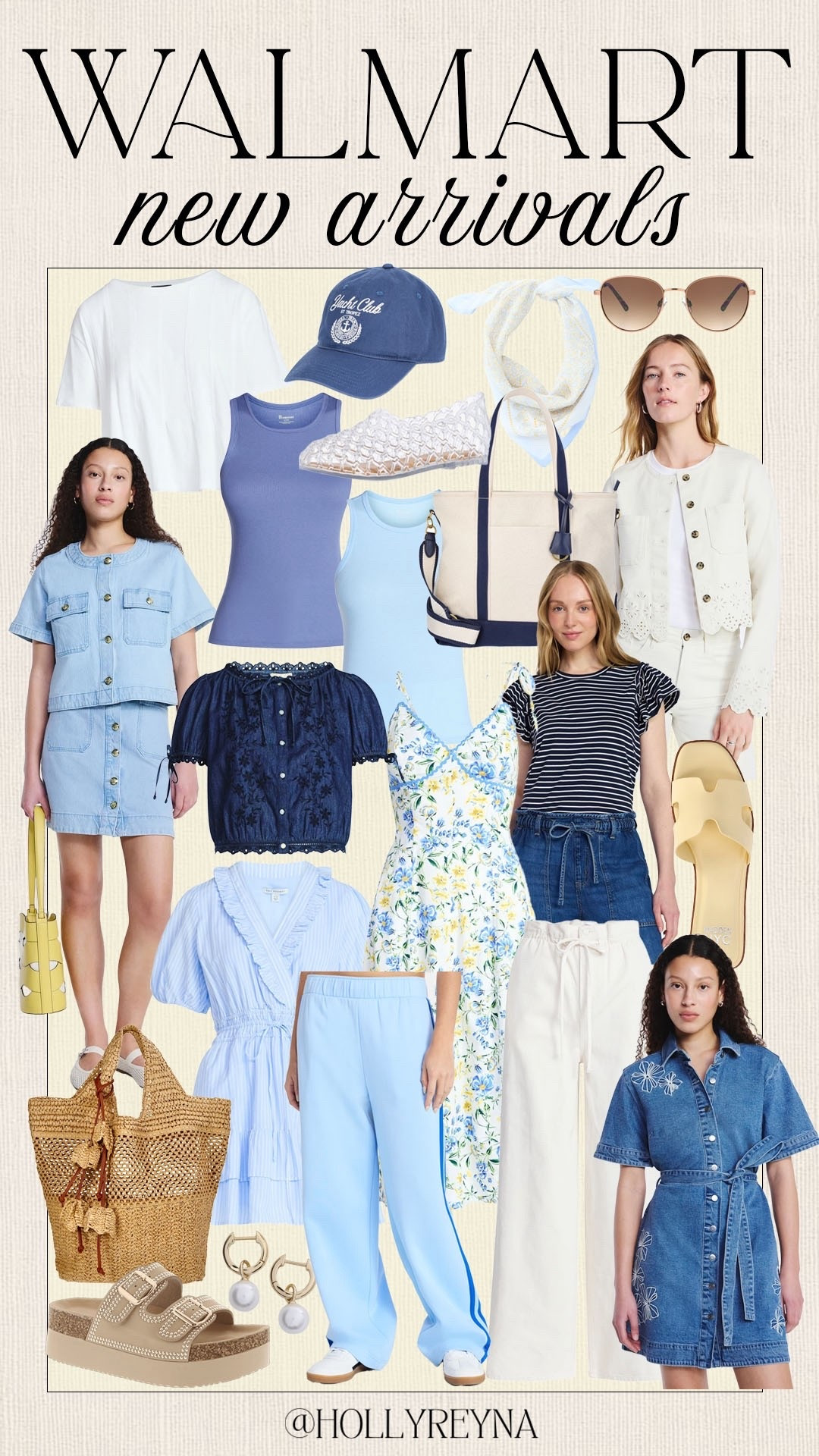 Walmart new arrivals for spring! 

#springstyle

Spring style. Walmart finds. Walmart fashion. Walmart new arrivals. Walmart blue and yellow spring style  

#LTKootd #LTKSeasonal #LTKgrwm