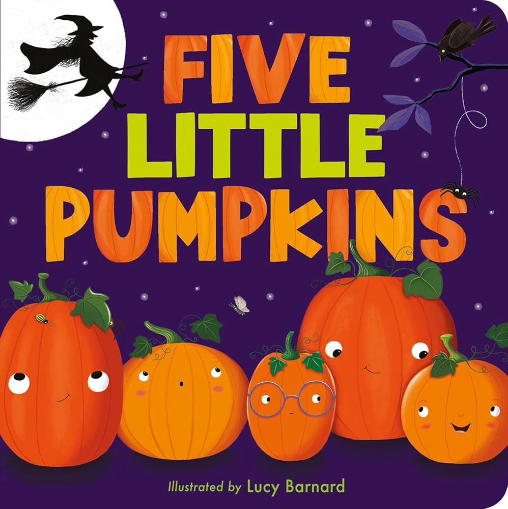 Five Little Pumpkins: A Rhyming Pumpkin Book for Kids and Toddlers | Amazon (US)