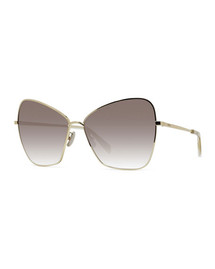 Click for more info about Celine Metal Butterfly Sunglasses