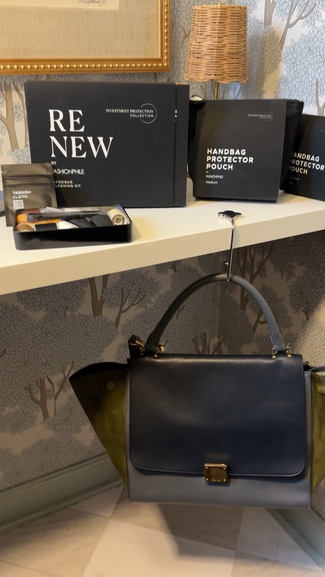 Christmas came a little early 🎄 I scored this beautiful bag from @fashionphile and I’m determined to keep it in pristine condition.

I’ve been using Fashionphile’s Investment Protection Collection — think of it as the toolkit for keeping your luxury handbags in great condition. From the handbag hook (you’ll never catch me putting my bag on a restaurant floor), to the cleaning kit with leather-safe cleansers and conditioners, to the protection pouches that keep things like lotion, sunscreen, lipsticks, and pens from leaking inside your bag — it’s all so smart.

These make the perfect last-minute gift for any handbag lover (or for yourself). I’ve linked everything below.

#ad #fashionphilepartner #fashionphilefinds @fashionphile
#luxury #itbag 

#LTKstorytime #LTKHoliday #LTKGiftGuide