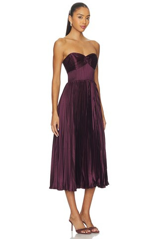 Ascella Dress in Wine | Revolve Clothing (Global)