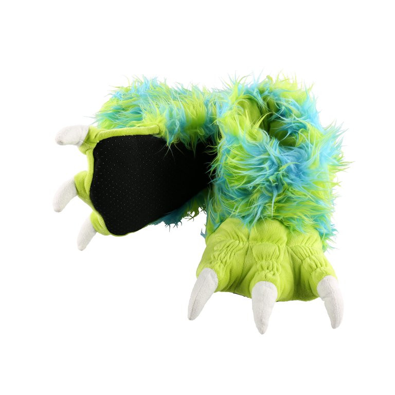 LazyOne Animal Paw Slippers for Kids and Adults, Cozy Furry Slippers | Walmart (US)