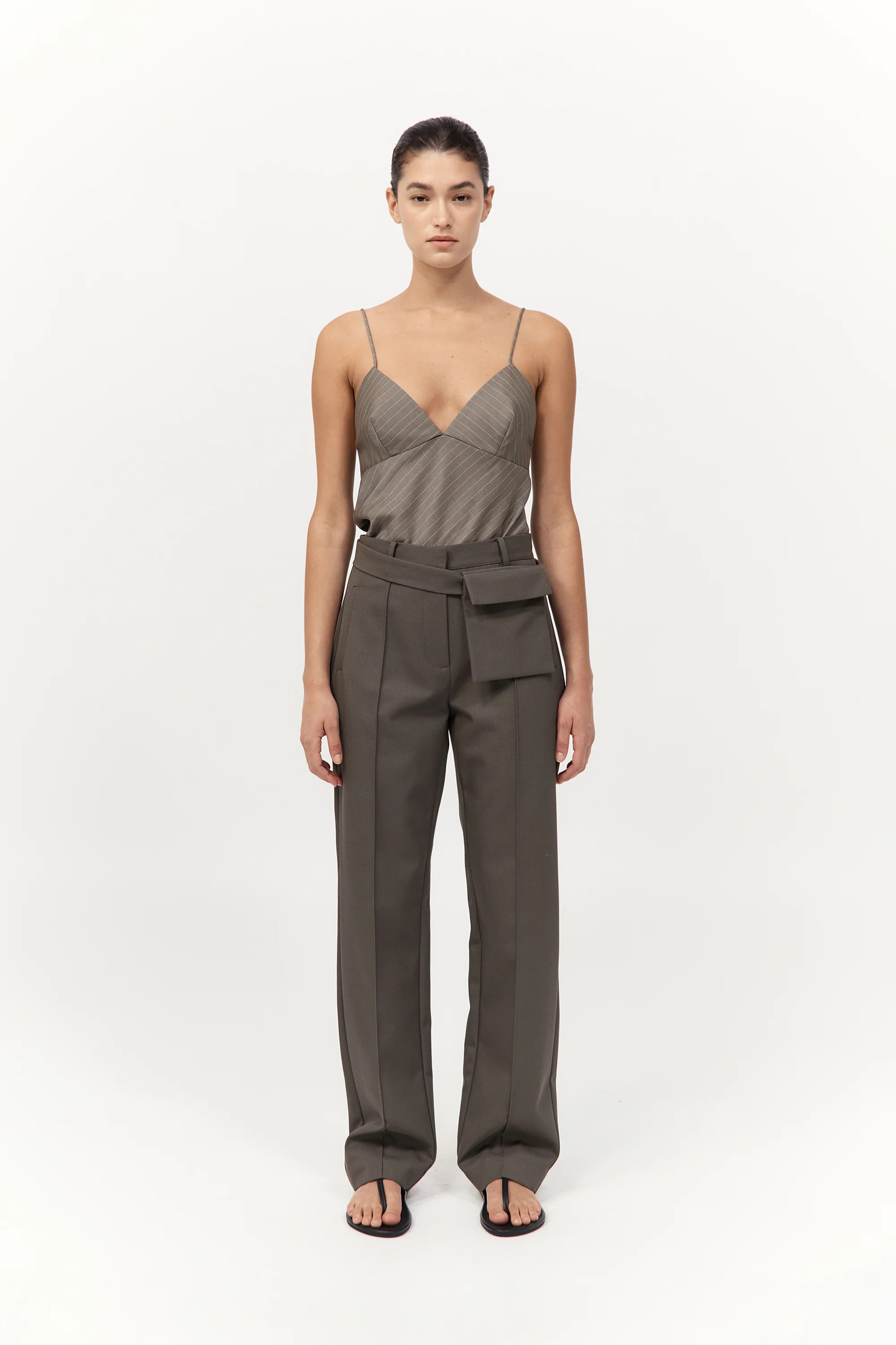 Utility Pocket Pants - Khaki | St. Agni (US, UK, EU)