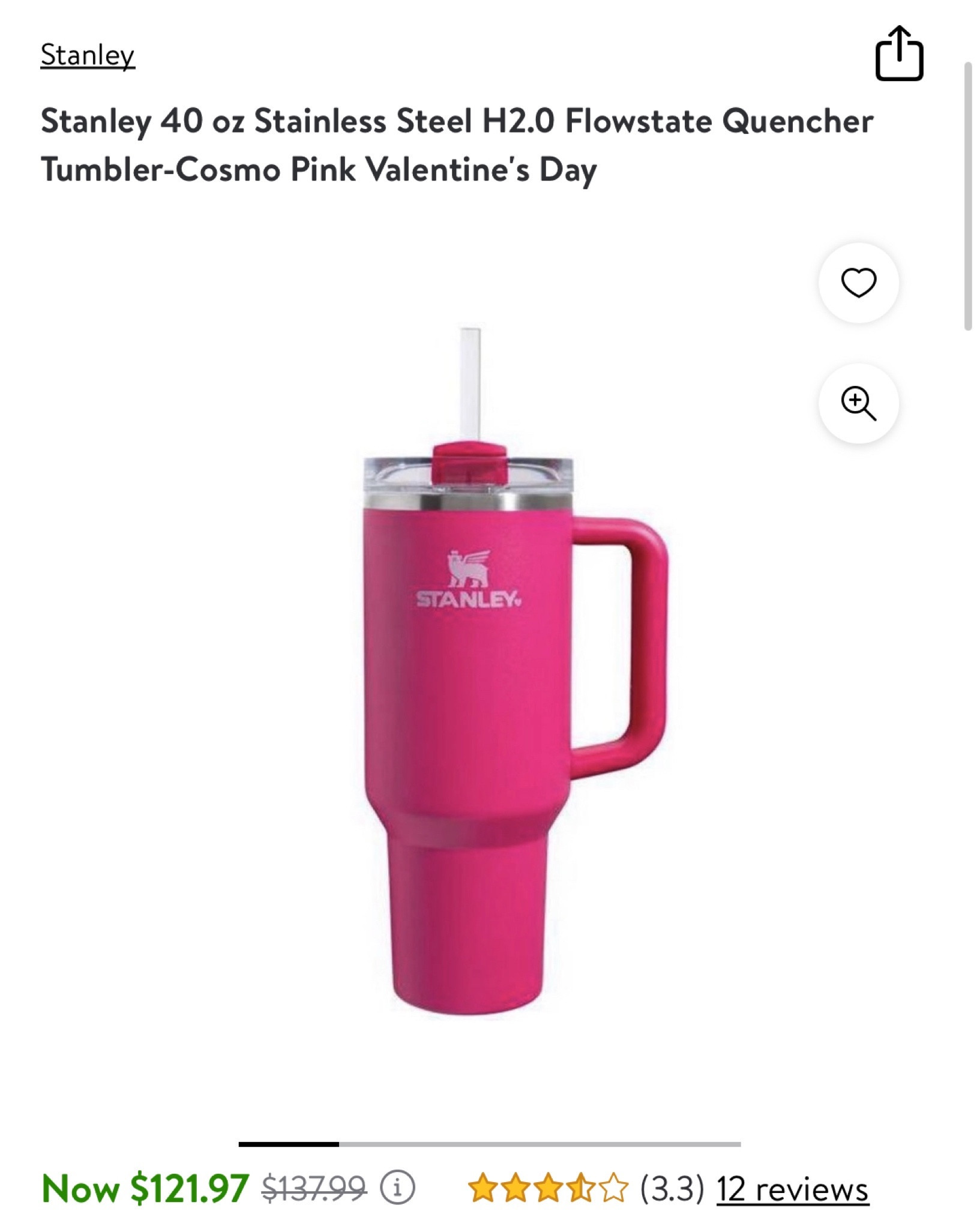 Stanley 40 oz Stainless Steel H2.0 Flowstate Quencher Tumbler-


Cosmo Pink Valentine's Day
#travelmug 

#LTKtravel #LTKMostLoved #LTKGiftGuide