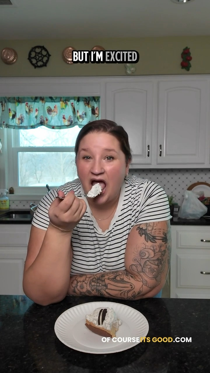 OF COURSE IT’S GOOD 👩🏻‍🍳 FULL VIDEO | Oreo PB Pie 🥧 🖤

Full recipe: ofcourseitsgood.com

#LTKvlog #LTKHome #LTKfoodie