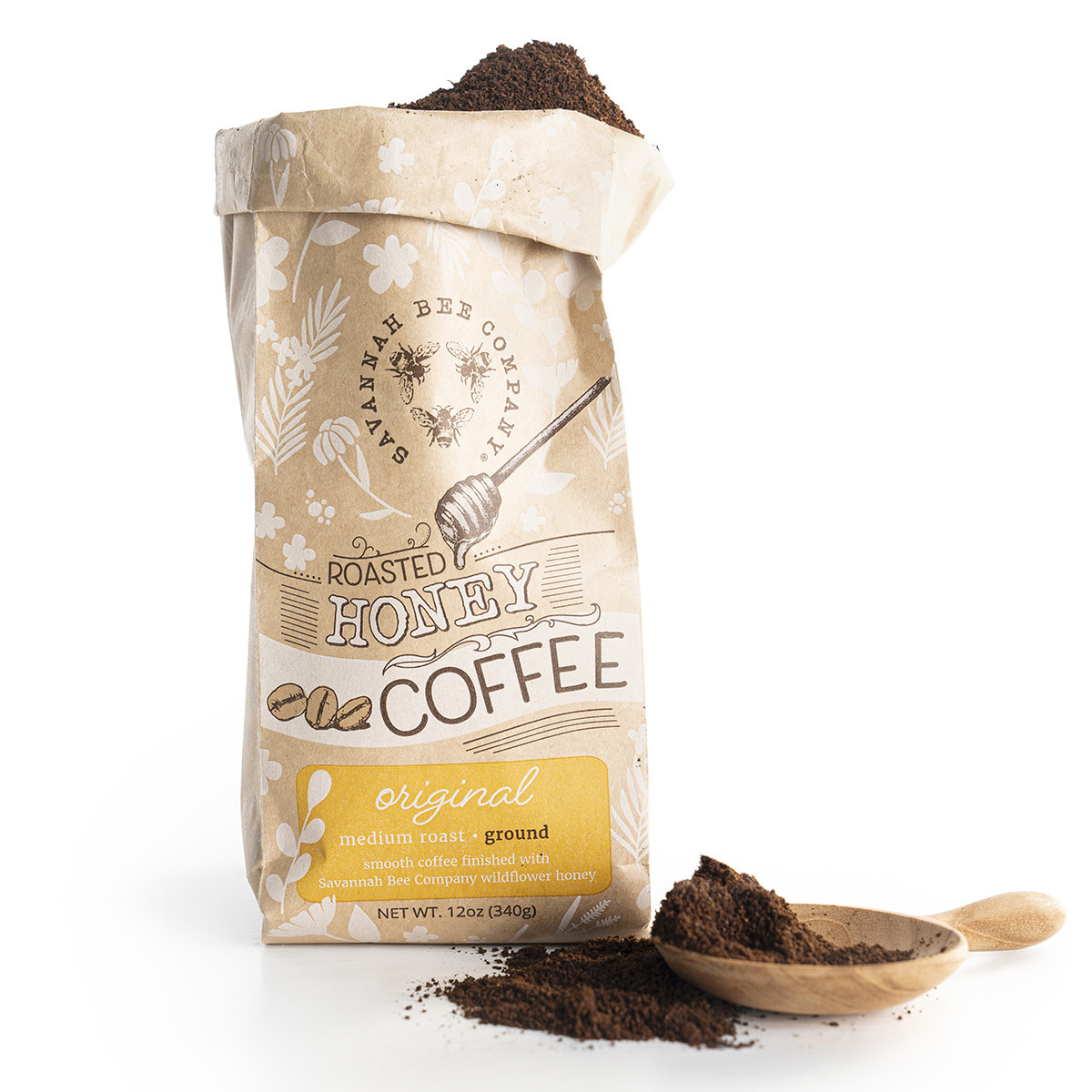 Savannah Bee Company Roasted Honey Ground Coffee | Haven Well Within