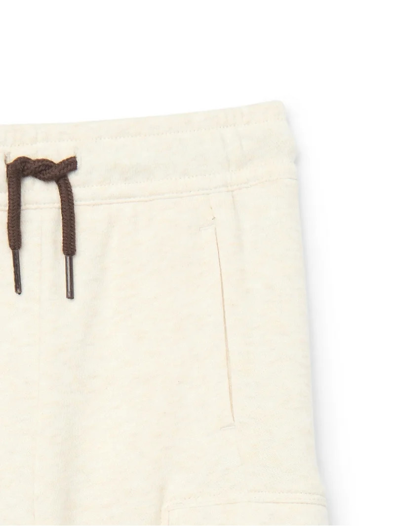 Wonder Nation Toddler Boys French Terry Cargo Joggers, Sizes 12M-5T | Walmart (US)