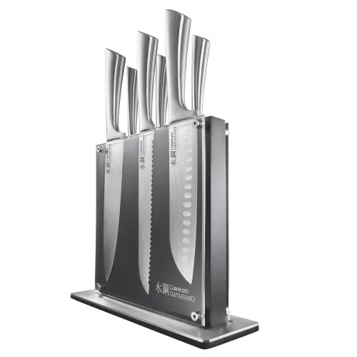 Cuisine::pro® Damashiro® Kin 7-Piece Knife Block in Black at Nordstrom | Nordstrom