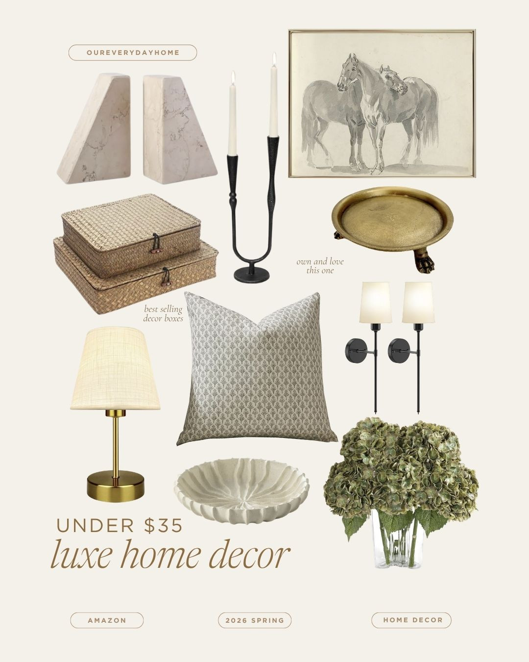 Spring home decor picks to elevate your everyday moments. Check out these affordable, stylish finds on Amazon! 

HOME DECOR
BUDGET FRIENDLY HOME DECOR
UNDER $35 

 #LTKSeasonal #LTKHome #LTKSaleAlert