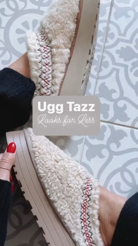 Ugg save vs splurge.  looks for less Ugg tazz.   Winter outfit. Sweater.. Winter fashion. Spring fashion. Mid size style. Travel outfit. 


Follow my shop @thesuestylefile on the @shop.LTK app to shop this post and get my exclusive app-only content!

#liketkit #LTKVideo #LTKsalealert #LTKmidsize
@shop.ltk
https://liketk.it/4staV

#LTKsalealert #LTKVideo