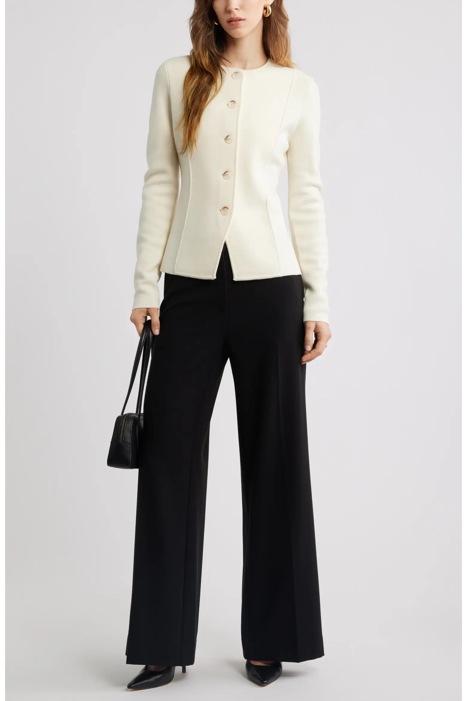 Nordstrom Merino Wool Sweater Jacket (Women) | Nordstrom | Nordstrom