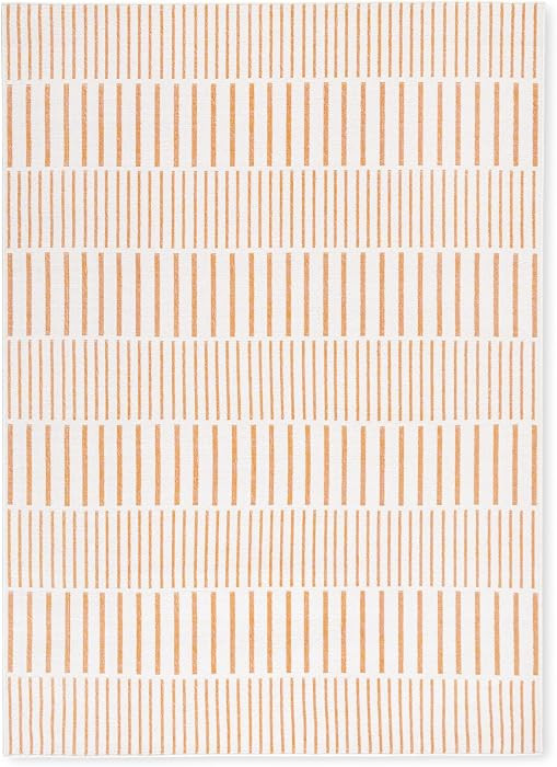 Tommy Bahama Poolside Offset Stripe Indoor Outdoor Area Rug, Stripe Modern Design, UV Fade Resist... | Amazon (US)
