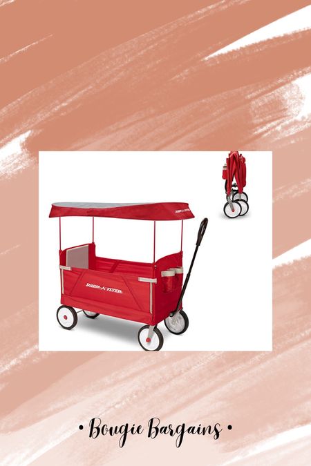 This Radio Flyer canopy wagon is already on sale for only $98 - but there is a coupon right now for another $25 off! Don’t miss this one!



#LTKfamily #LTKsalealert #LTKkids