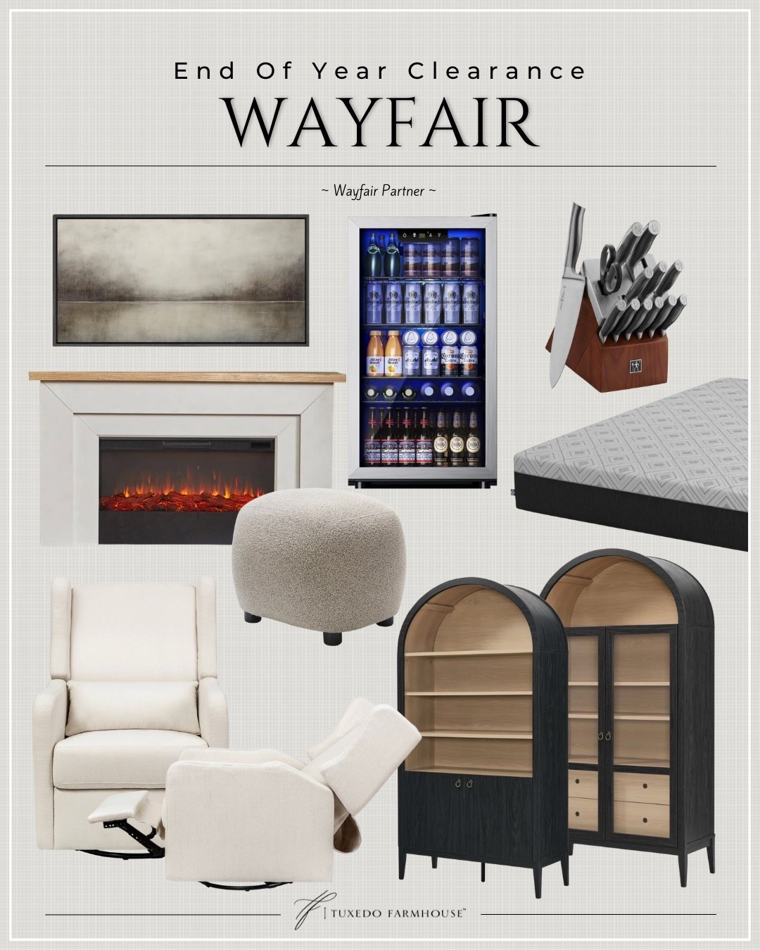 Shop during Wayfair’s End of Year Clearance and get up to 60% off! The sale goes through January 1 with Free & Easy Delivery on orders $35+. I have a few of these items in my cart. What are you shopping for?

#ad #wayfairpartner #wayfair 


#LTKFindsUnder100 #LTKHome #LTKSaleAlert