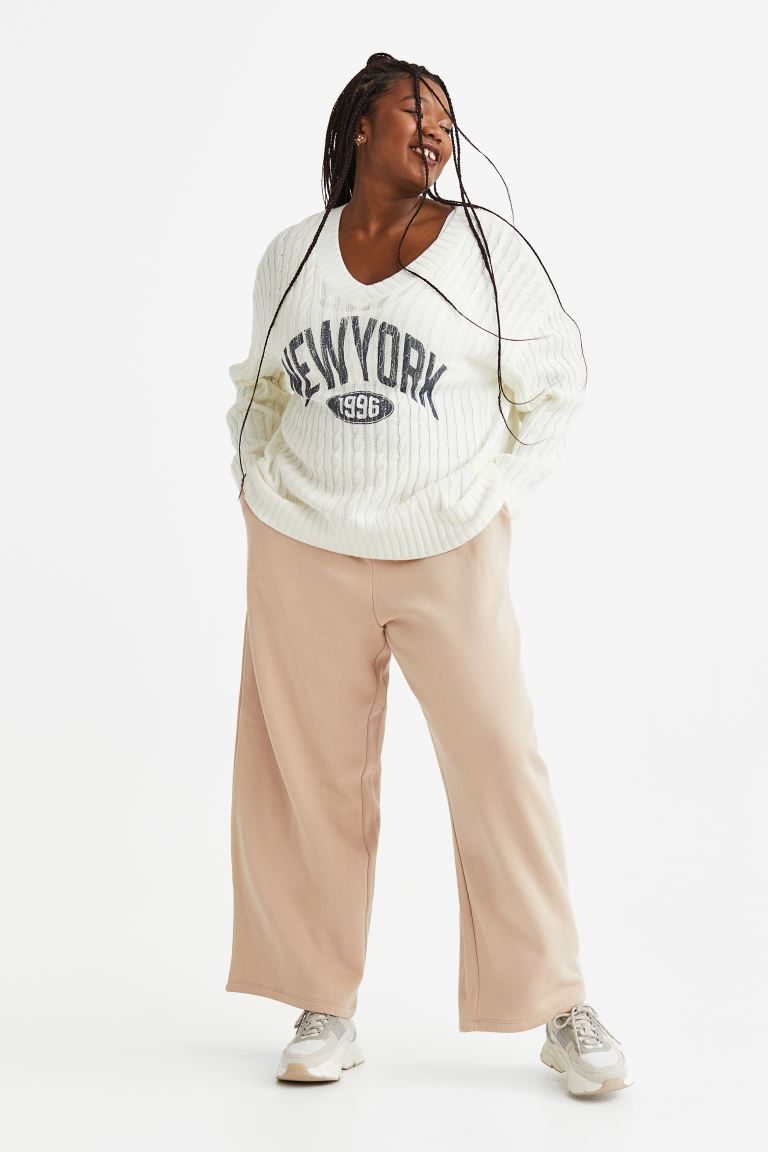 H&M+ Wide-leg Sweatpants | H&M (US + CA)