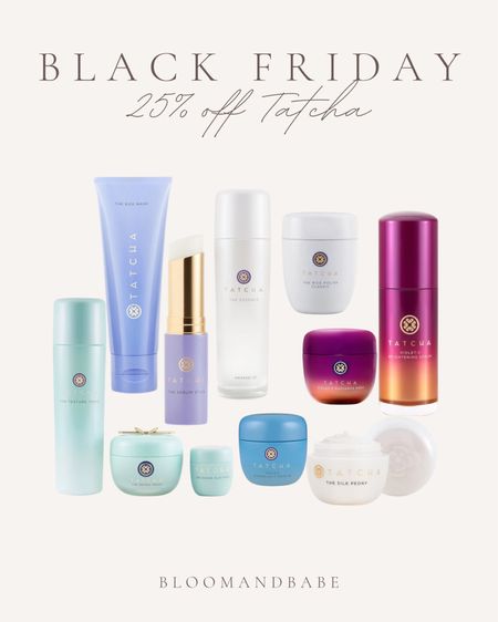 25% off of all Tatcha products!! This is one of my favorite skin care lines :) stock up while you can!

#LTKsalealert #LTKCyberweek #LTKbeauty