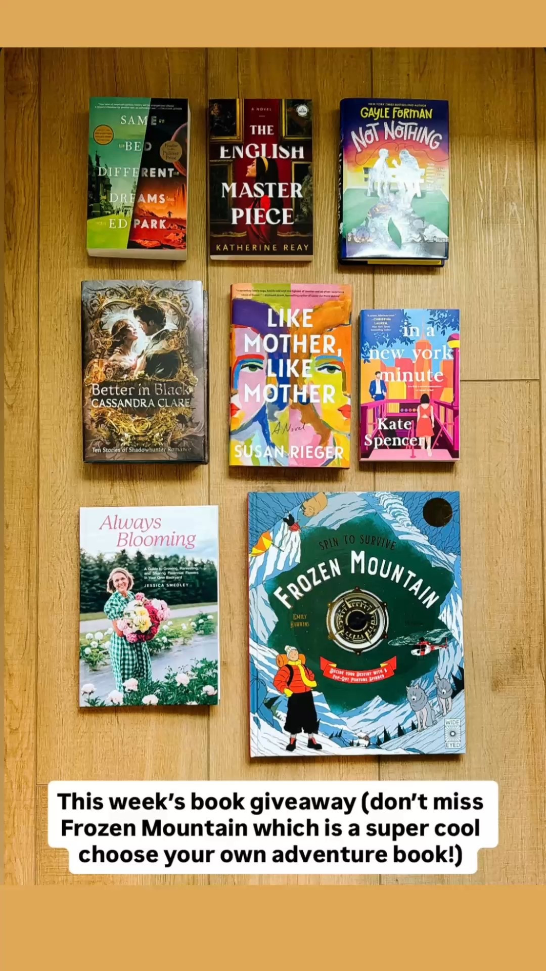 Book Giveaway 1/20