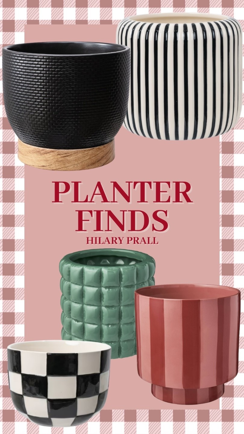 Walmart has the cutest planters right now! Love the striped ones!

#LTKSeasonal #LTKValentine #LTKHome