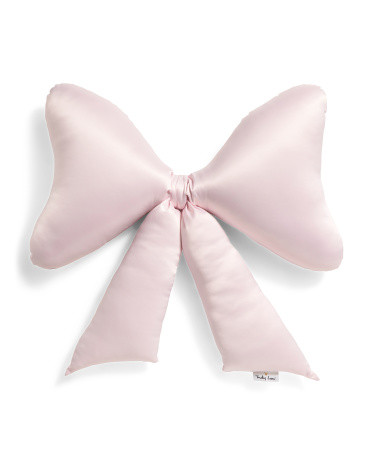 24x25 Satin Bow Pillow | Polyester | Marshalls
