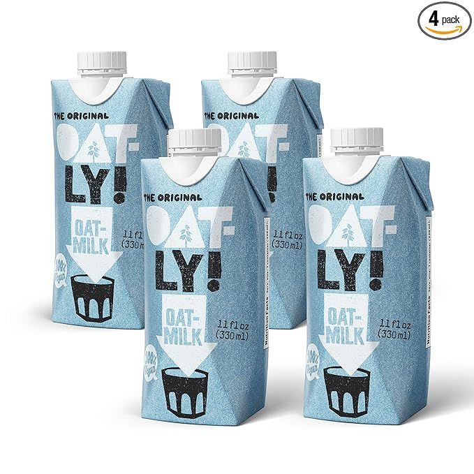 Oatly Oatmilk, 11 Ounce (4 Pack), Single Serve | Amazon (US)