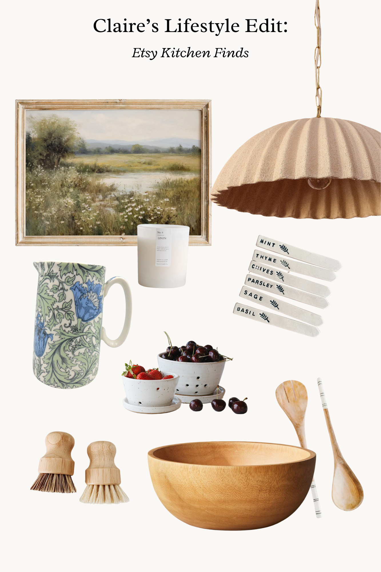 Current spring favourites from Etsy for a kitchen refresh!  

 #LTKSpringSale #LTKSeasonal #LTKFindsUnder100