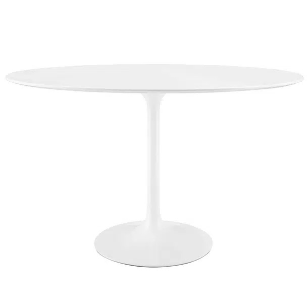 Lippa 48" Oval Wood Grain Dining Table | Wayfair North America