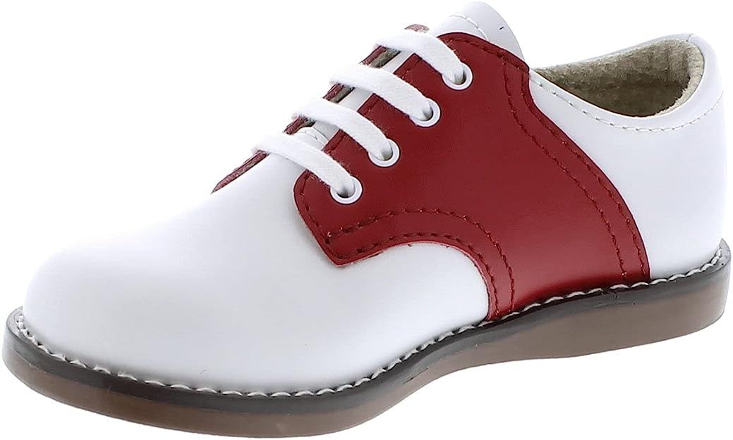 FOOTMATES Cheer Lace-Up Saddle Oxford Girls and Boys Dress Shoes with Wide Toe Box and Custom-Fit... | Amazon (US)