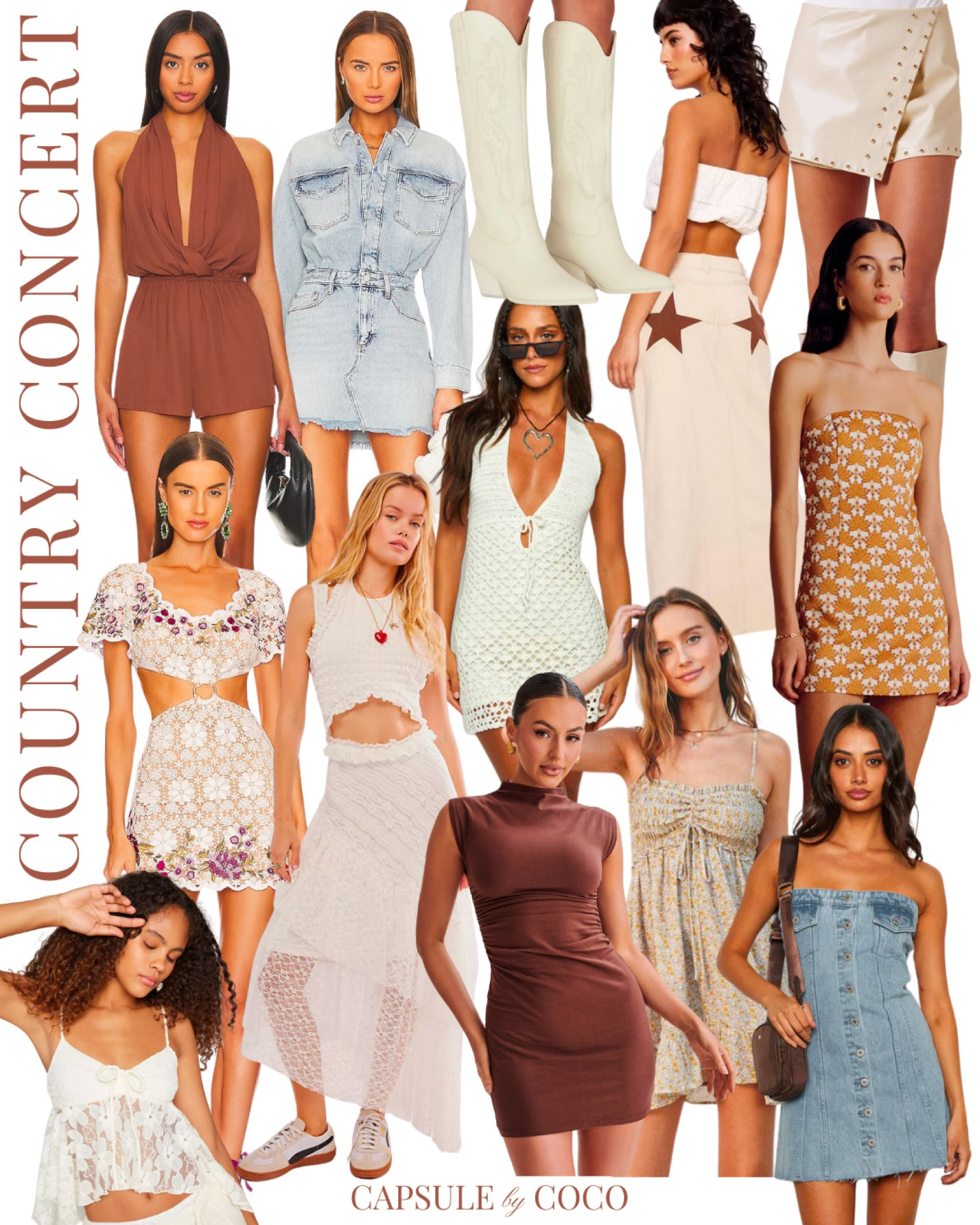 COUNTRY CONCERT 🤠

Country concert outfit, country concert outfits, country concert dress, country concert dresses, rodeo outfit, rodeo outfits, cowgirl boots, Morgan Wallen, Luke Combs, Zach Bryan, Western outfit, Western outfits, college, sorority, spring dress, spring dresses, spring daytime dress, spring daytime dresses, spring outfit, spring outfits, CapsuleByCoCo

#LTKSeasonal #LTKstyletip #LTKparties