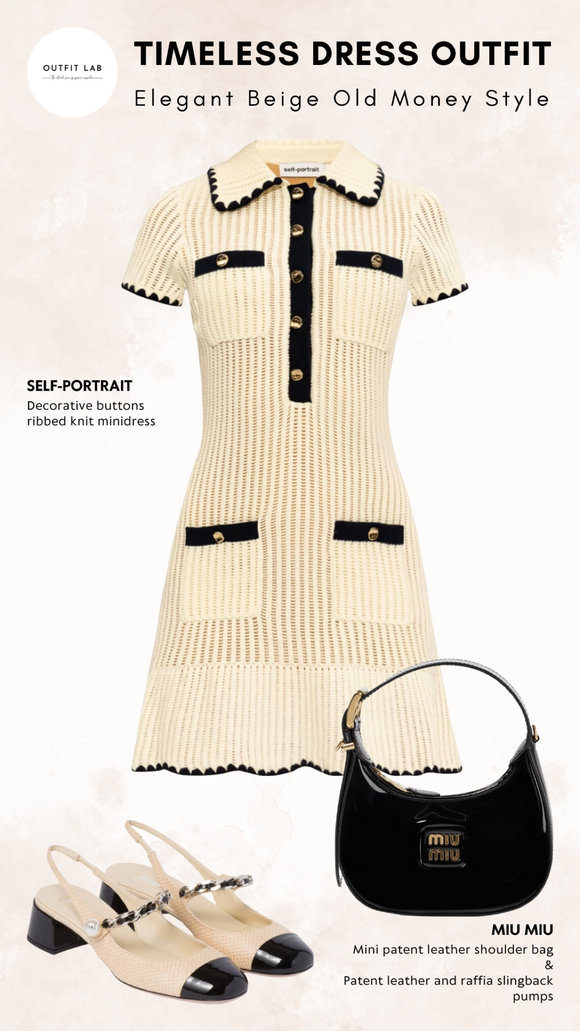Elegant Beige Old Money Style: Timeless Dress Outfit – Shop Now!

Embrace the refined elegance of old money style with this timeless beige dress outfit. Featuring a sophisticated Self-Portrait minidress, paired with chic Miu Miu pumps and a matching Miu Miu bag. Perfect for any upscale occasion, this ensemble exudes classic charm and understated luxury. Shop now to elevate your wardrobe with this elegant beige outfit!

#LTKShoeCrush #LTKStyleTip #LTKNYFW
